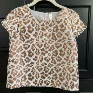 Cherokee Metallic Top, size 10/12